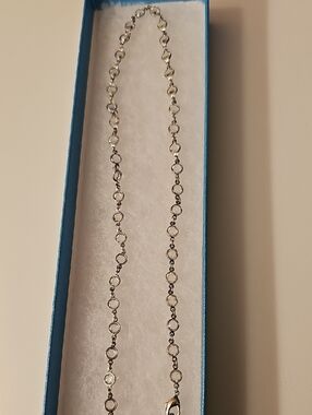 Mini Chanelle Necklace - Touchstone Crystal